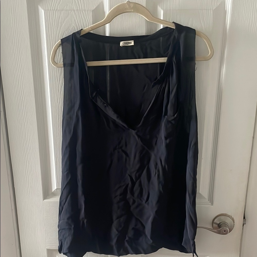 L’AGENCE Sleeveless Blouse